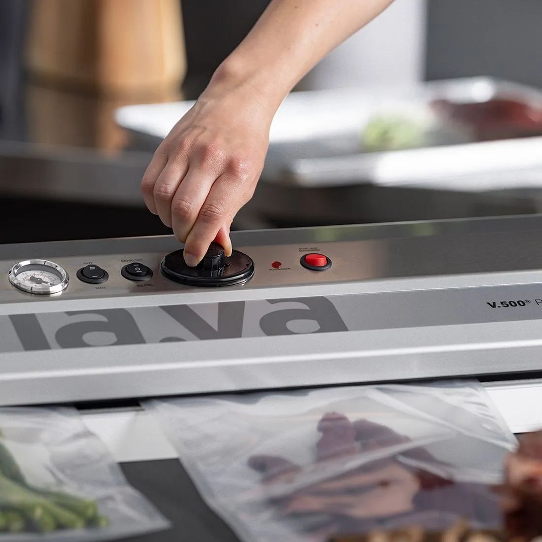LAVA V.500 Premium — in use