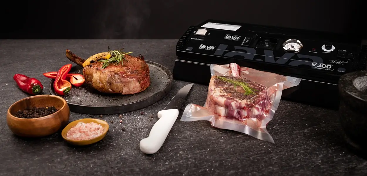 Lava vacuum sealer — German-engineered precision