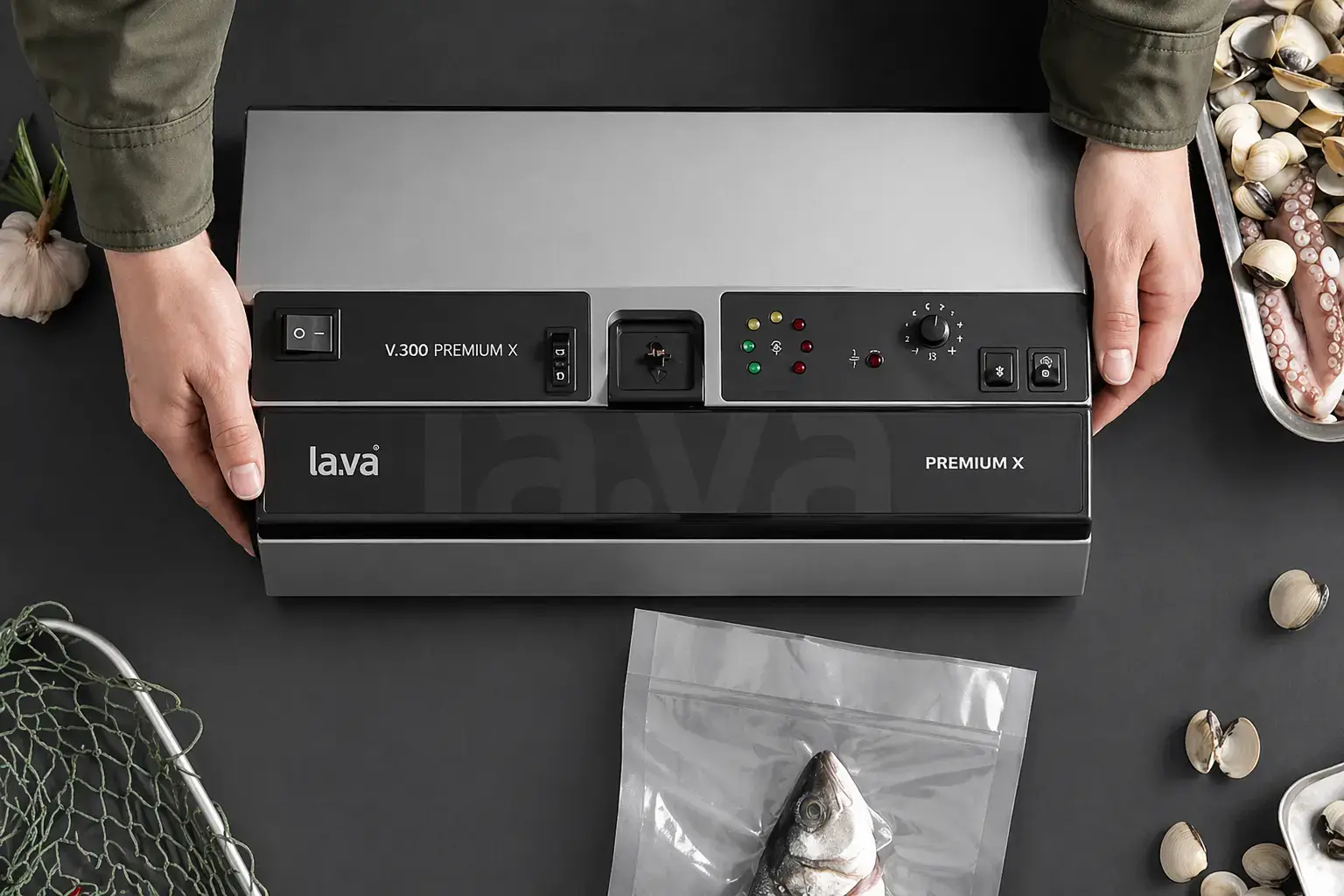 LAVA V.300 Premium X vacuum sealer — German quality, engineered to perform for decades
